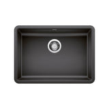 Blanco - Precis SILGRANIT 25'' ADA Single Bowl Undermount Kitchen Sink - Anthracite - Anthracite