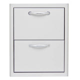 Blaze Outdoor Products - Blaze 16 Inch Double Access Drawer
