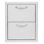 Blaze Outdoor Products - Blaze 16 Inch Double Access Drawer