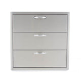 Blaze Outdoor Products - Blaze 30 Inch Triple Access Drawer (Lights)