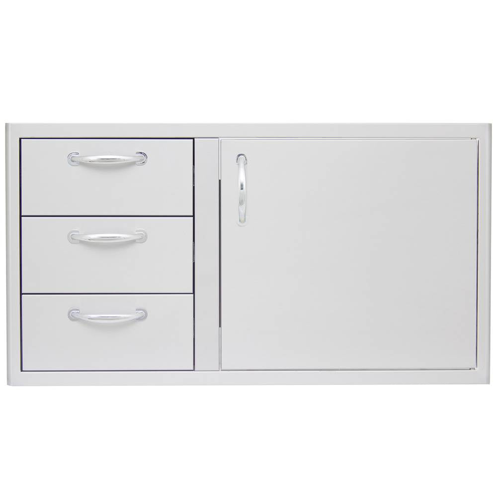 Blaze Outdoor Products - Blaze 39-Inch Access Door and Triple Drawer Combo