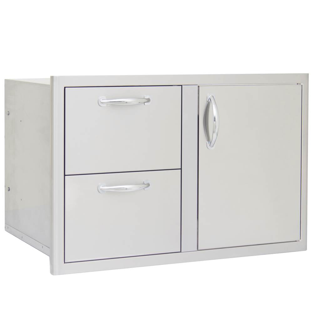 Blaze 32 Inch Access Door and Double Drawer Combo