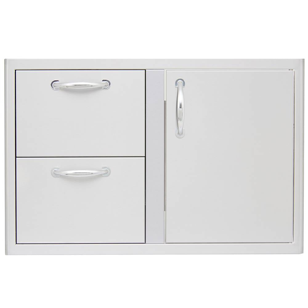 Blaze Outdoor Products - Blaze 32 Inch Access Door and Double Drawer Combo