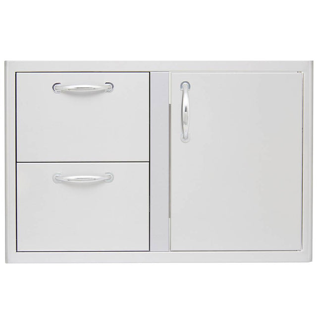 Blaze Outdoor Products - Blaze 32 Inch Access Door and Double Drawer Combo