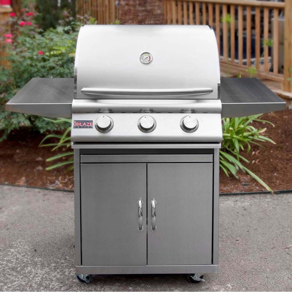 Blaze Grill Cart For 25-Inch 3-Burner Gas Grill