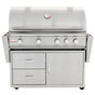 Blaze Outdoor Products - Blaze Professional 44-Inch Gas Grill With Rear Infrared Burner on Cart