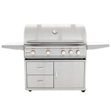 Blaze Professional 44-Inch Gas Grill With Rear Infrared Burner on Cart