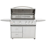 Blaze Professional 44-Inch Gas Grill With Rear Infrared Burner on Cart