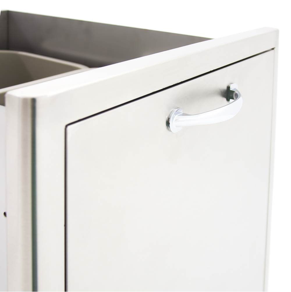 Blaze Roll Out Trash Recycle Bin