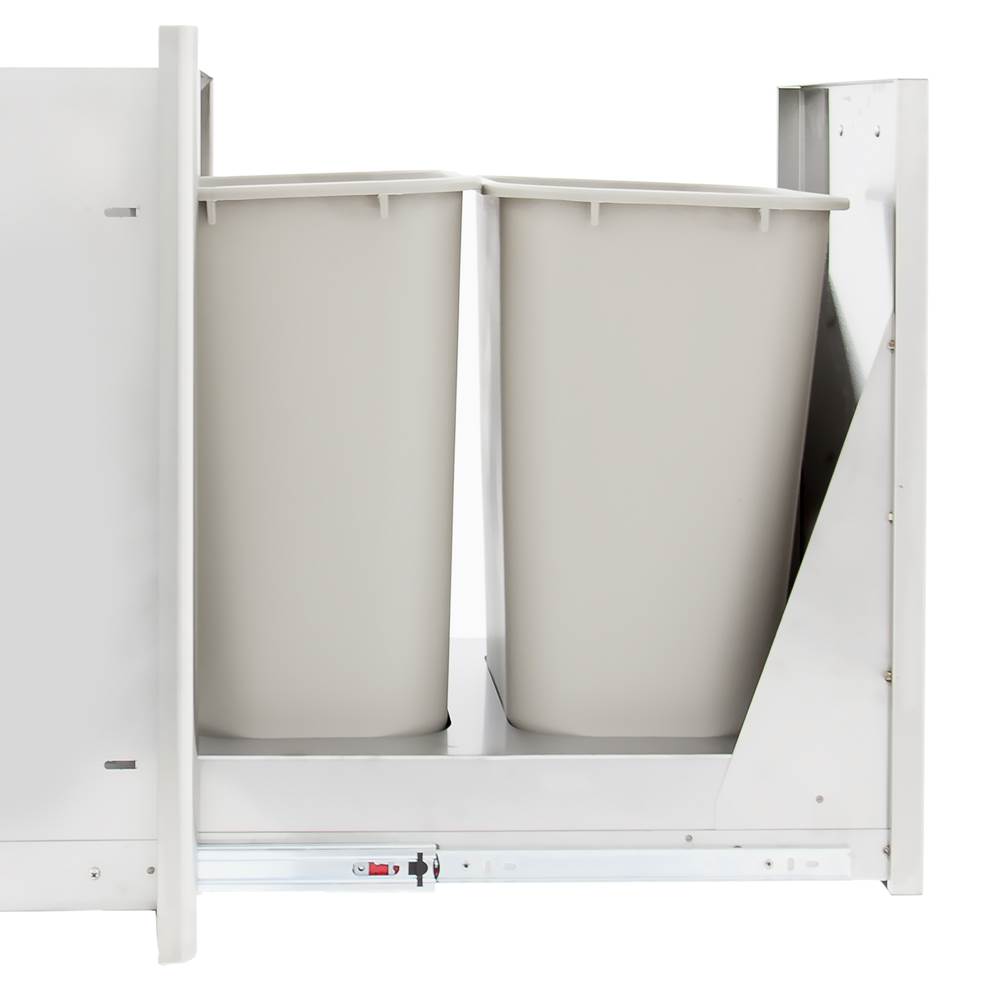 Blaze Roll Out Trash Recycle Bin