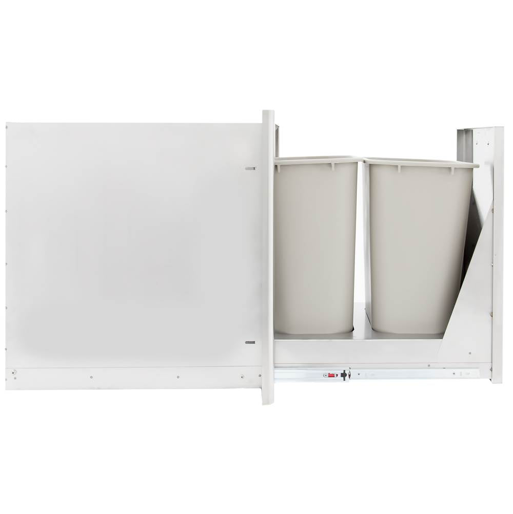 Blaze Roll Out Trash Recycle Bin