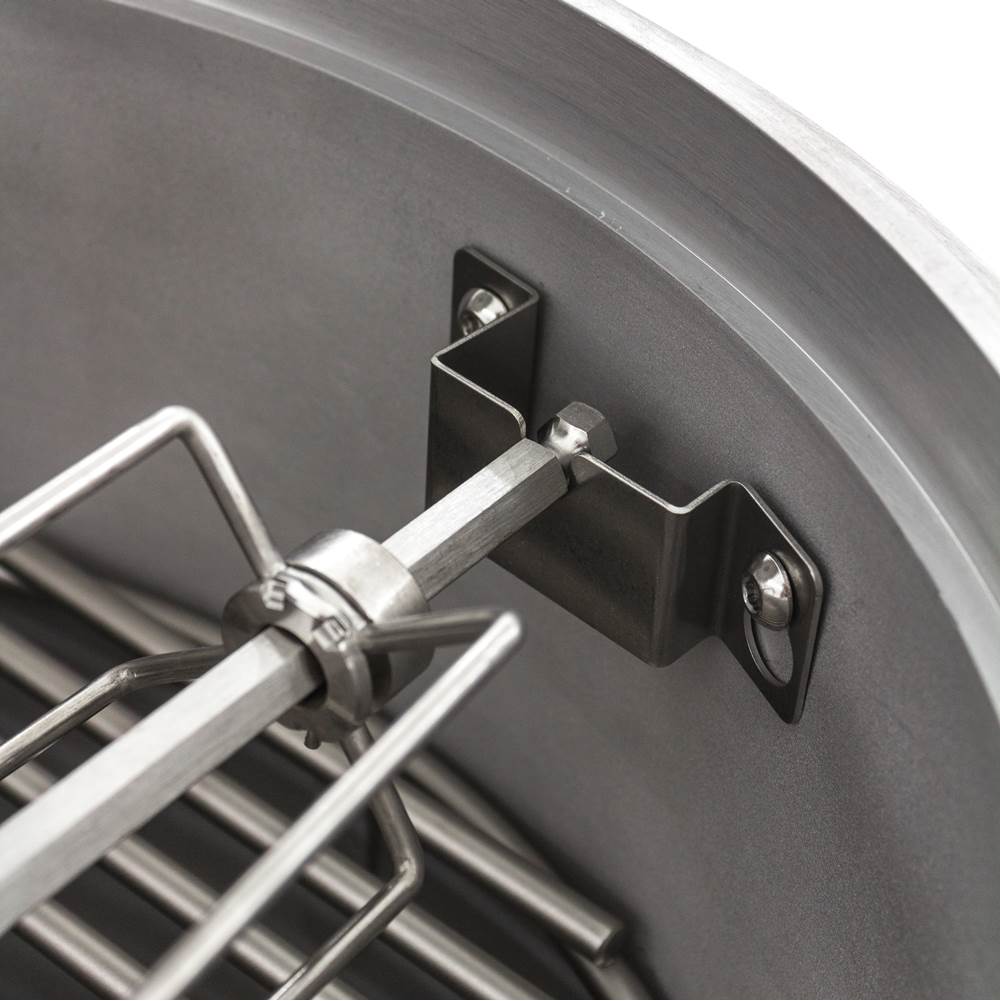 Blaze 20'' Kamado Rotisserie with Charcoal Basket