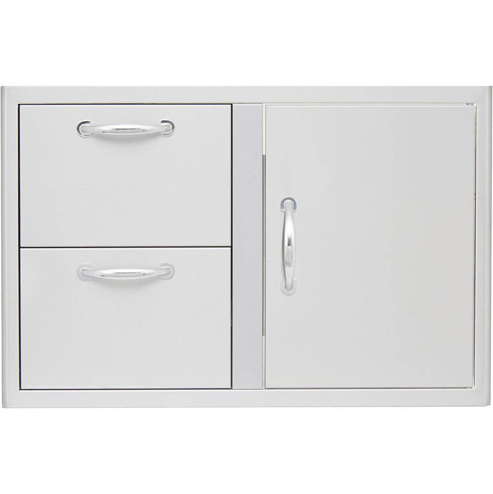 Blaze Outdoor Products - Blaze Door Drawer Combo (Lights And Soft Close)