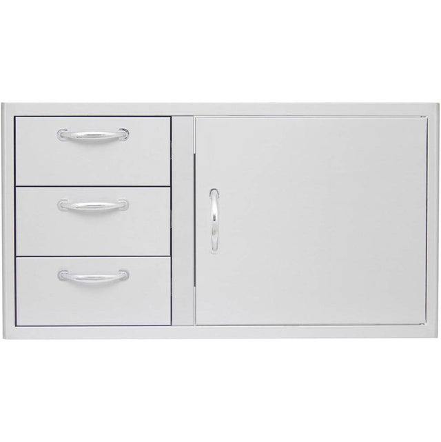 Blaze Outdoor Products - Blaze Door Drawer Combo 39'' (Lights And Soft Close)