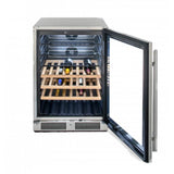 Blaze 24'' Outdoor Glass Door Beverage Cooler 5.5