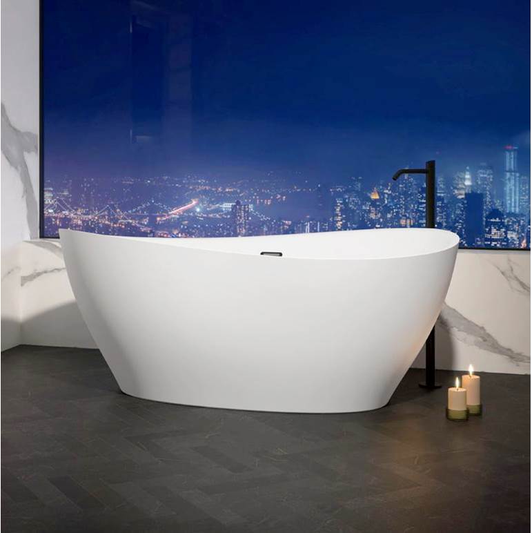 Bain Ultra - LIBRA OVAL 6635 TMU WHITE - White