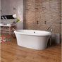 Bain Ultra - SANOS 7240 ROLLED DECK TUB BISCUIT - Black/White