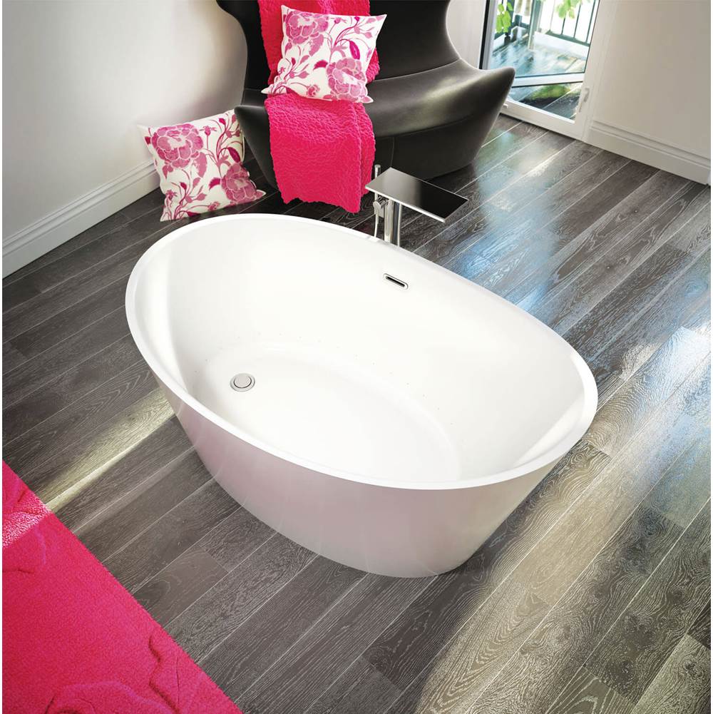 Bain Ultra - EVANESCENCE OVAL 5936 FS TUB BLACK/WHITE - Black/White