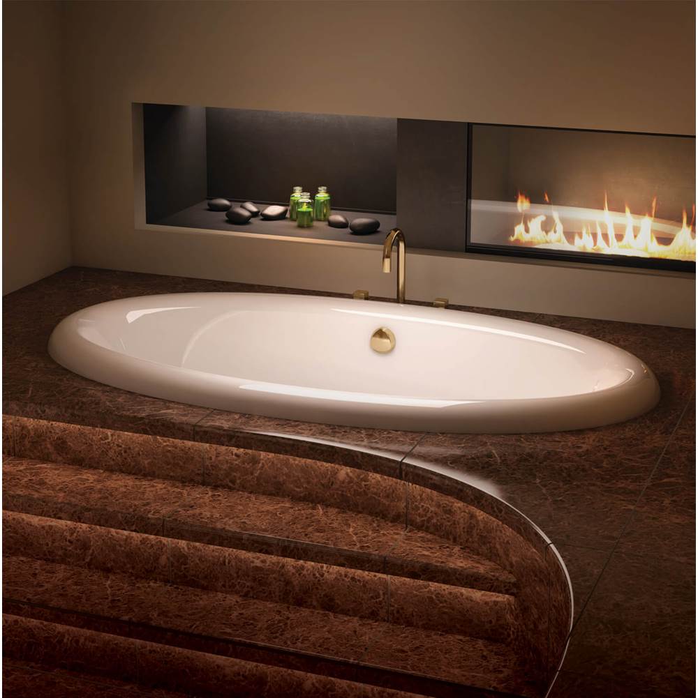 Bain Ultra - ELLIPSE 7240 FLAT DECK TUB BISCUIT - Biscuit