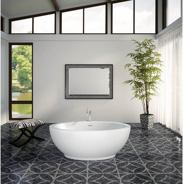 Bain Ultra - OPALIA 6839 CENTERED FS TMU BLACK/WHITE - Black/White