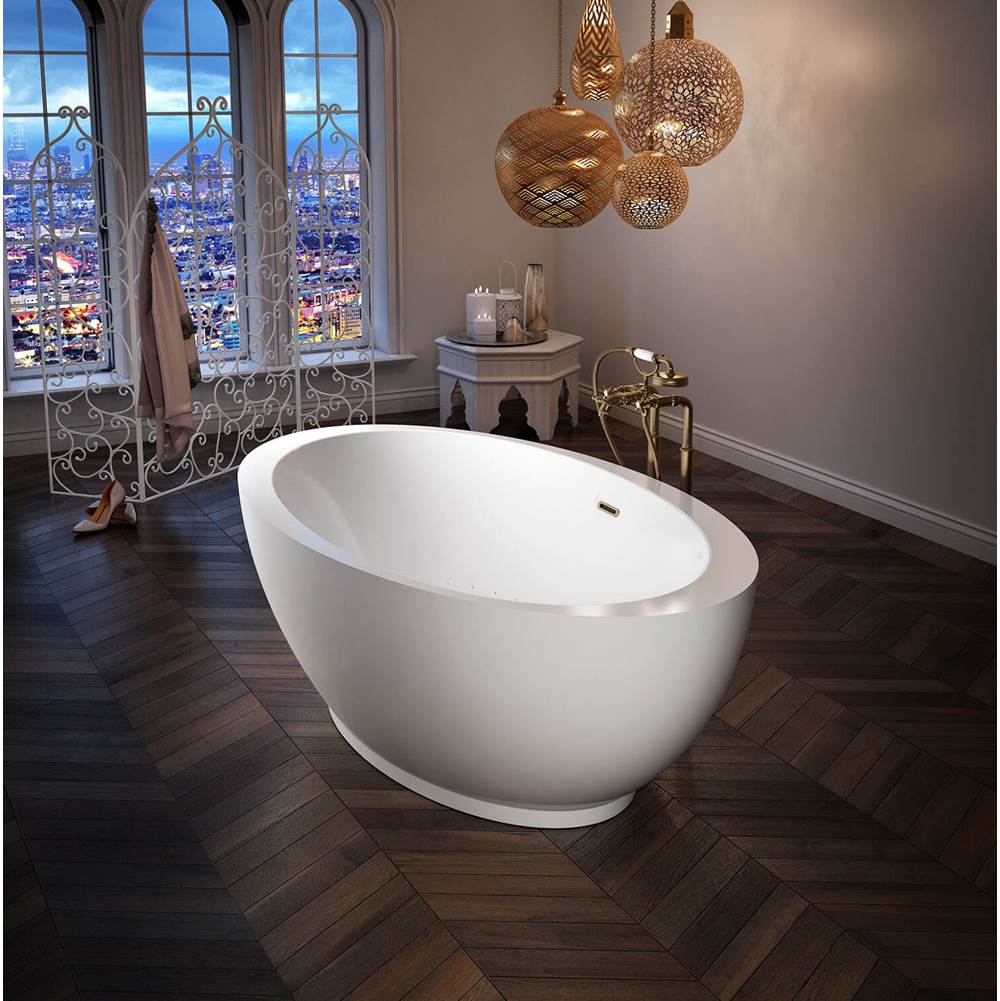 Bain Ultra - OPALIA 6839 OBLIQUE RIGHT FS TMU BLACK/WHITE - Black/White