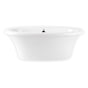 Bain Ultra - SANOS 6636 ROLLED DECK TUB BISCUIT - White