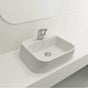 BOCCHI - Firenze Vessel Fireclay 19.75 in. 1-Hole in Matte White - Matte White