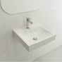 BOCCHI - Scala Arch Wall-Mounted Sink Fireclay 19 in. 1-Hole in White - White