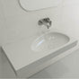 BOCCHI - Etna Wall-Mounted Sink Fireclay 35.5 in. with Matching Drain Cover in Matte White - Matte White