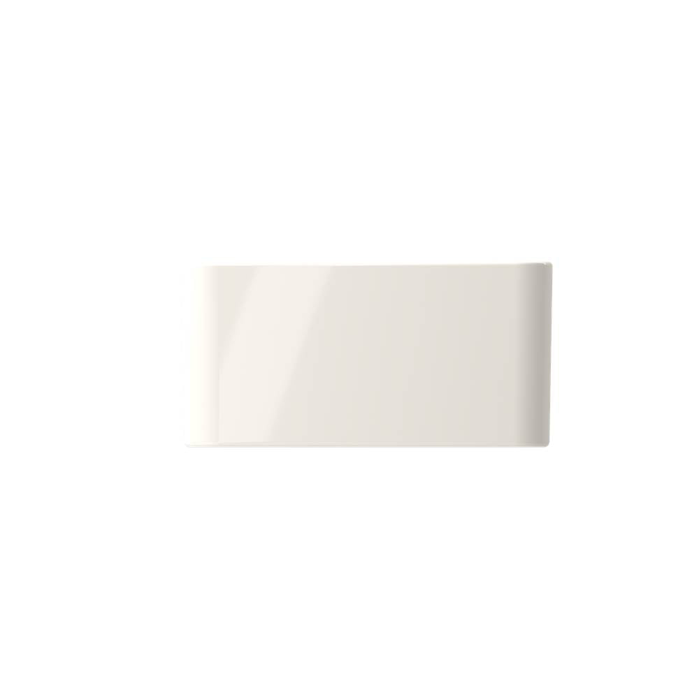 Classico Farmhouse Apron Front Fireclay 20 in. Single Bowl Kitchen Sink with Protective Bottom Grid and Strainer in White