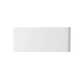 Classico Farmhouse Apron Front Fireclay 24 in. Single Bowl Kitchen Sink with Protective Bottom Grid and Strainer in White