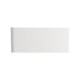 Classico Farmhouse Apron Front Fireclay 24 in. Single Bowl Kitchen Sink with Protective Bottom Grid and Strainer in White
