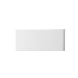Classico Farmhouse Apron Front Fireclay 24 in. Single Bowl Kitchen Sink with Protective Bottom Grid and Strainer in White