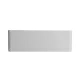 Classico Farmhouse Apron Front Fireclay 30 in. Single Bowl Kitchen Sink with Protective Bottom Grid and Strainer in White