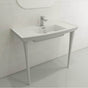 BOCCHI - Lavita Console Leg Set Fireclay 31 in. in Matte White - Matte White