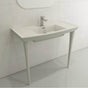 BOCCHI - Lavita Console Leg Set Fireclay 31 in. in Biscuit - Biscuit