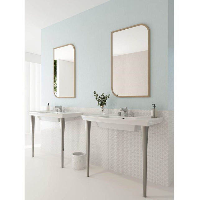 BOCCHI - Lavita Console Leg Set Fireclay 31 in. in Platinum - Platinum