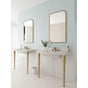 BOCCHI - Lavita Console Leg Set Fireclay 31 in. in Matte Gold - Matte Gold