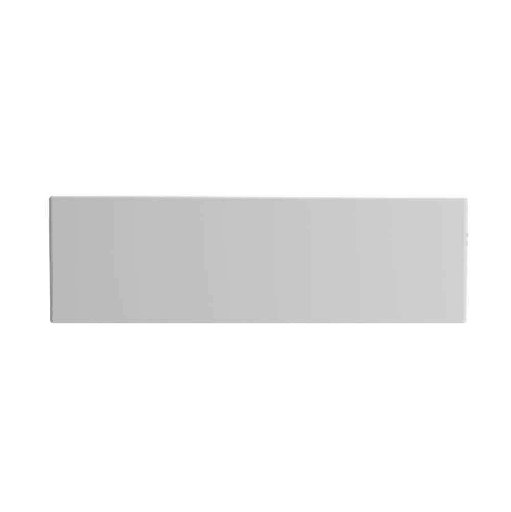 Contempo Apron Front Fireclay 33 in. Single Bowl Kitchen Sink with Protective Bottom Grid and Strainer in White