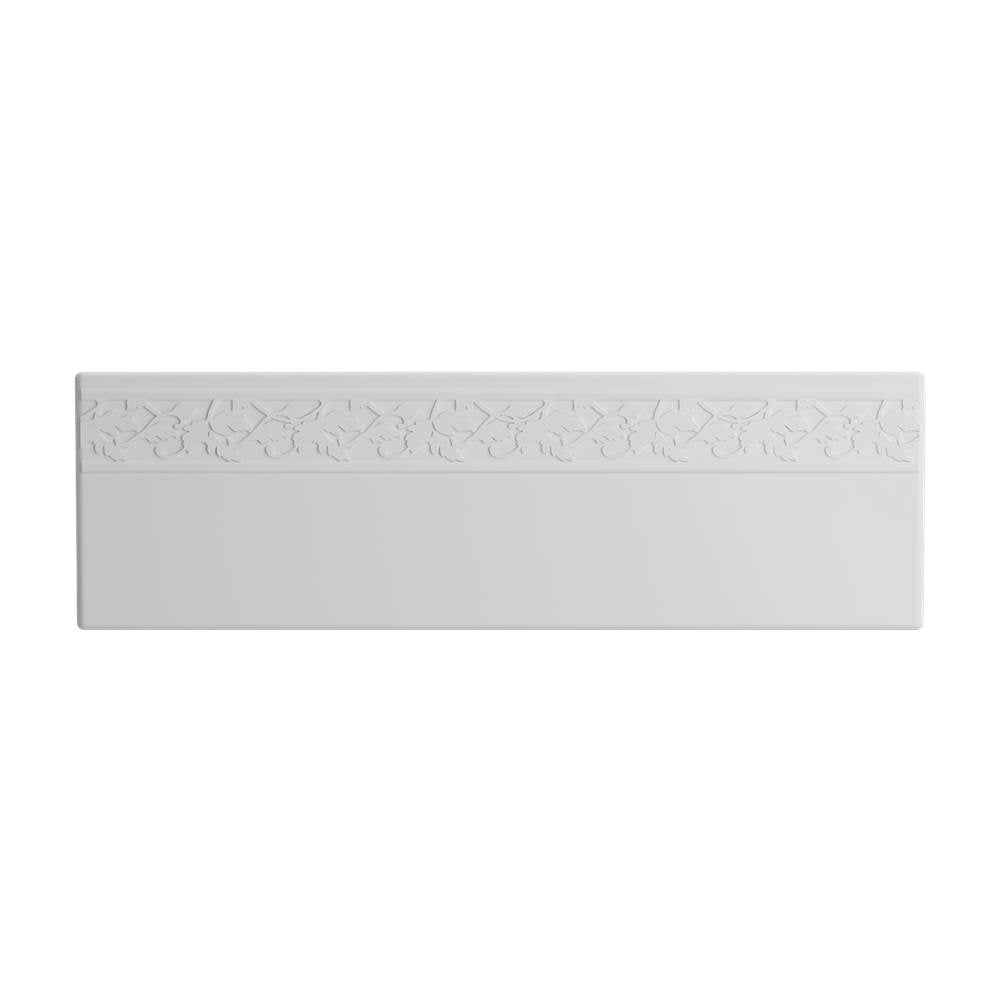 Vigneto Apron Front Fireclay 33 in. Single Bowl Kitchen Sink with Protective Bottom Grid and Strainer in White