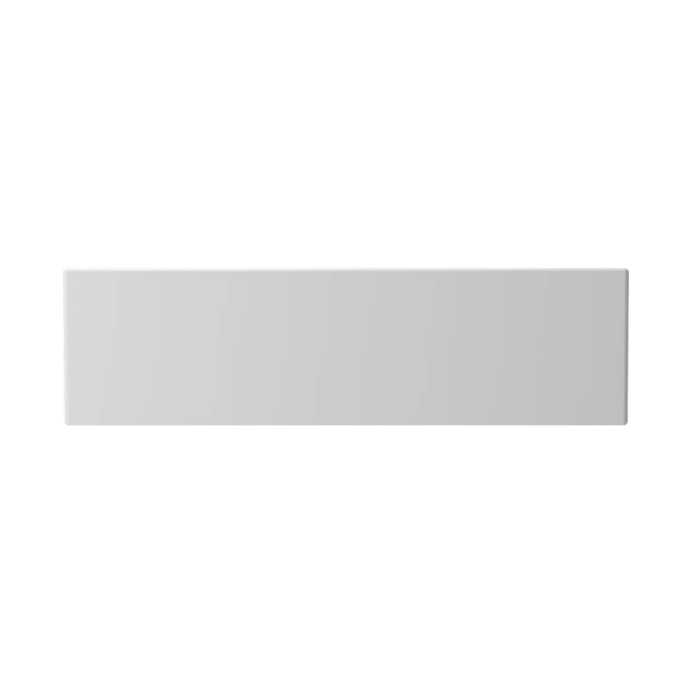 Contempo Apron Front Fireclay 36 in. Single Bowl Kitchen Sink with Protective Bottom Grid and Strainer in White