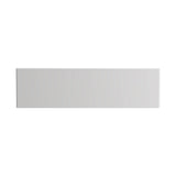 Contempo Apron Front Fireclay 36 in. Single Bowl Kitchen Sink with Protective Bottom Grid and Strainer in White
