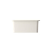 Sotto Dual-mount Fireclay 12 in. Single Bowl Bar Sink with  Strainer in Matte Dark Gray