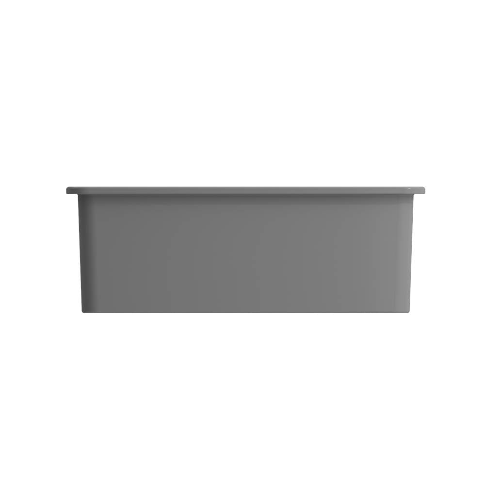 Sotto Dual-mount Fireclay 27 in. Single Bowl Kitchen Sink with Protective Bottom Grid and Strainer in White
