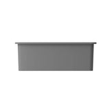Sotto Dual-mount Fireclay 27 in. Single Bowl Kitchen Sink with Protective Bottom Grid and Strainer in White
