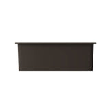 Sotto Dual-mount Fireclay 27 in. Single Bowl Kitchen Sink with Protective Bottom Grid and Strainer in White