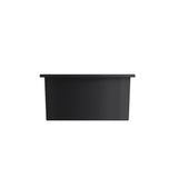 Sotto Round Dual-mount Fireclay 18.5 in. Single Bowl Bar Sink with Protective Bottom Grid and Strainer in White