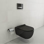 BOCCHI - Vettore Wall-Hung Toilet Bowl in Black - Black