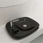 BOCCHI - Fenice Vessel Fireclay 21.75 in. 1-Hole in Black - Black