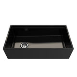 Contempo Step-Rim Apron Front Fireclay 36 in. Single Bowl Kitchen Sink with Integrated Work Station & Accessories in White